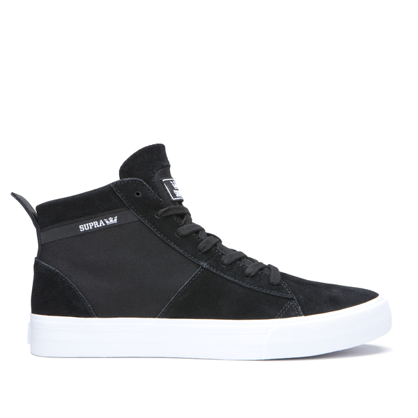 Tenis Supra Comprar Supra STACKS MID Altos Negras Negras Blancas Supra Para Hombre